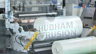 SHUBHAM EXTRUSION An Advanced Blown Film Technology  IPLEX 2018 [upl. by Haet]