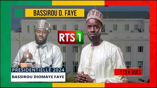 2EME SONDAGE RTS DONNE TEMPS DANTENNE A COALISION DIOMAYE 2024 FAYE [upl. by Petromilli906]