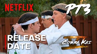 NEW Cobra Kai Season 6 Part 3 RELEASE DATE [upl. by Naux]