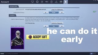 So I tried a skin GIFTING Fortnite GLITCH and it worked [upl. by Daiz]