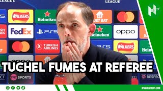 IT WAS A KIDS MISTAKE  Tuchel FUMING with referee after penalty howler denies Bayern [upl. by Ynotna]