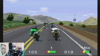 ROAD RASH Pacific Highway on Panasonic 3DO in 2024 [upl. by Boykins]