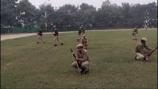 UP Police Constable Section Formation drill PTC Muradabadउत्तर प्रदेश पुलिस Training का एक सबक [upl. by Esinrahs]