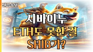 『시바이누』이더리움도 못한 걸 시바가 해냈다 대박인데요 이더 가격 따라잡나 ㄷㄷ 시바이누코인 코인 코인전망 비트코인 도지코인 [upl. by Aikemat]