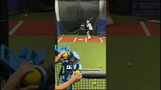 My Favorite Hitting Drill for Pitch Recognition with Jugs Lite Flite Machines  The Bullpen Training [upl. by Lyrak]