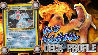 Feraligatr  Old School Pokemon TCG Deck Profile  Rocket On Format [upl. by Paton]