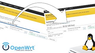 Expand OpenWrt storage for packages using Extroot on USB  Detailed Tutorial [upl. by Nerhtak]