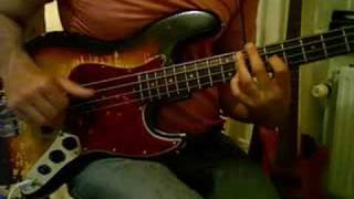 L118 bossa nova rhythm on bass  from playbassnowcom [upl. by Aynotal267]