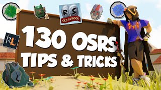 130 OSRS Tips amp Tricks 2024 [upl. by Blankenship217]