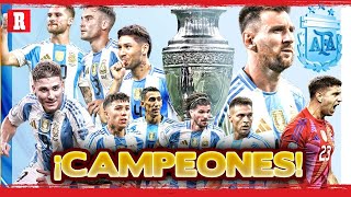 ARGENTINA es CAMPEÓN de la COPA AMÉRICA 2024 [upl. by Enella]