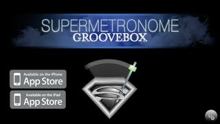 SuperMetronome GrooveBox iPhone  Dum Machine [upl. by Acirat257]