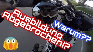 Motovlog  Ich habe meine Ausbildung abgebrochen  Und jetzt  KTM EXC 125 [upl. by Aihk]