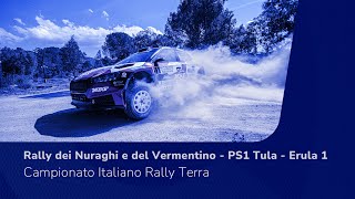 CIRT  Rally dei Nuraghi e del Vermentino  PS1 Tula  Erula 1 [upl. by Eisor896]