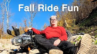 Fall ride  Husqvarna 901 amp Yamaha T7 [upl. by Idnym]