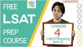 Lesson 4 LSAT Logical Reasoning Part 2 [upl. by Nnednarb100]