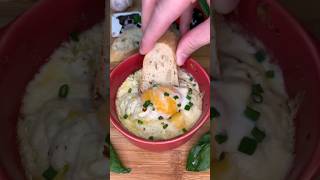 👩🏼‍🍳Recette 🇨🇵 French Oeuf cocotte Boursin🍳 asmr food recipe chocolate satisfying egg cheese [upl. by Keithley]