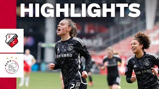 Another 3 points 🤩  Highlights FC Utrecht Vrouwen  Ajax Vrouwen  Azerion Vrouwen Eredivisie [upl. by Eneli428]