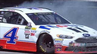 2017  Harvick Captures the Win at Sonoma Video Recap [upl. by Dupuis52]