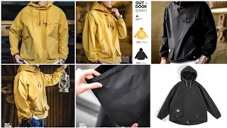 Hooded Mens Jackets Spring Oversize Windbreak Parka Ginger Now price PKR 777228🔗Click amp Buy 👇 [upl. by Nomal399]