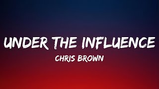 Chris Brown  Under The Influence Lyrics [upl. by Qirat]