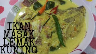 Ikan masak lemak kuning mudah sedap  kunyit  lengkuas [upl. by Philemon]