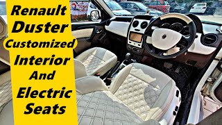 Renault Duster Customized Interior amp Electric Seats [upl. by Verine783]