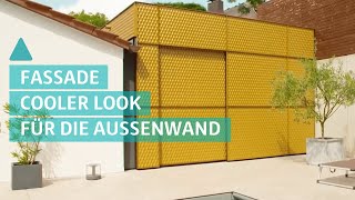 Fassadenverkleidung – Neuer Look für Haus und Garage [upl. by Theall]