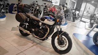 Triumph Boneville T100 usata by Nuova Raschiani Snc Piacenza [upl. by Nikita437]