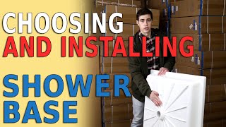 How to Choose and Install a Shower Base Basic Instructions for a Smooth Installation [upl. by Dominy301]