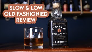 Slow And Low Rock amp Rye Old Fashioned Review [upl. by Malva927]