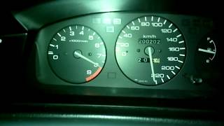 Honda Civic eg6 vti DB  top speed 16 stock motor [upl. by Nnasus]