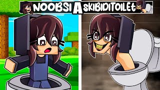 ¡DE NOOBSI A SKIBIDI TOILET 🚽😱BEBENOOBSI SE CONVIETTE EN SKIBIDI TOILET [upl. by Bouton]