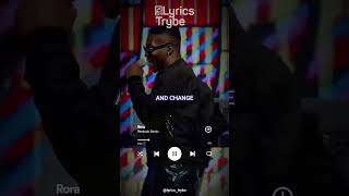 Reekado Banks  Rora Lyrics lyricstrybe afrobeats [upl. by Daryle]