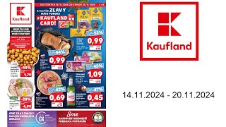 Kaufland leták SK  14112024  20112024 [upl. by Llemert259]