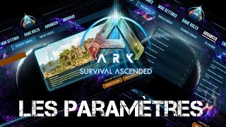 Les paramètre sur ark survival ascended  tuto [upl. by Bartie]