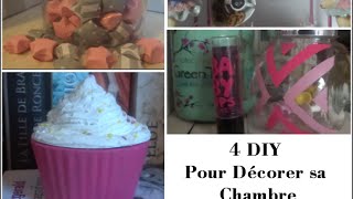 4 DIY Pour Décorer sa Chambre [upl. by Osugi]