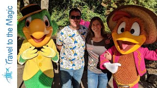 Meet n Greet Panchito Pistoles and José Carioca during Halloween at Disneyland Paris [upl. by Hametaf]