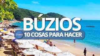 10 COSAS PARA HACER EN BÚZIOS los imperdibles QUE HACER EN BÚZIOS Brasil [upl. by Indira]