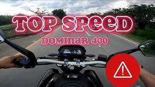 dominar 400 top speed original [upl. by Atekehs]