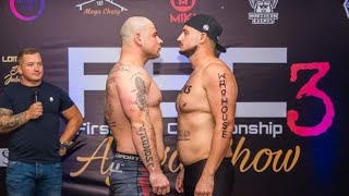 Szymon quotTAXI Złotówaquot Wrzesień VS Kamil Kałduński walka MMA  100kg FSC 3 Lębork 19092020 [upl. by Eelimaj]