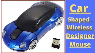 CarShape Wireless Optical Mouse  Microware Car Shaped Mouse Wireless Designer Mouse Mice shorts [upl. by Eslud]