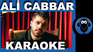 ALİ CABBAR  EMİR CAN İĞREK  Karaoke  COVER [upl. by Oyam]