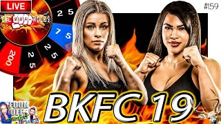 🔴 BKFC 19 PAIGE VANZANT vs RACHAEL OSTOVICH  BLUE FACE vs KANE TRUJILLO LIVE FIGHT REACTION [upl. by Audi586]