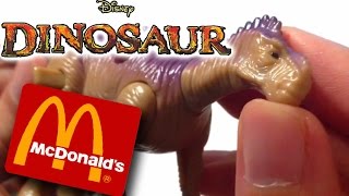 Dinosaur Kron amp Velociraptor McDonalds Disney Toys 2000 [upl. by Enawyd]