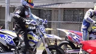 SuperMoto Series Pomposa Round 3  VIDEO Report OnRoadU24Open [upl. by Bigford]