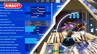 NEW Best Exponential Settings for Aimbot in Fortnite Season 7 XboxPS4PC [upl. by Mellette54]