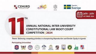 THE 11TH ANNUAL NATIONAL INTERUNIVERSITY CONSTITUTIONAL LAW MOOT COURT COMPETITION 2024  DAY 2 [upl. by Eelarak248]