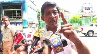 UNP supporters allege they were threatened by Secretary of NDF MP Ravi Karunanayake [upl. by Yhtorod36]