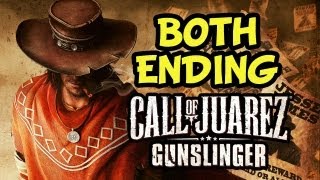 Call of Juarez Gunslinger  BOTH ENDINGS Revenge amp Redemption END  Ending [upl. by Nnylanna]