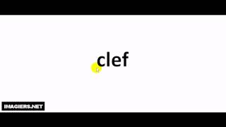 How to pronounce in French  clef [upl. by Stier526]